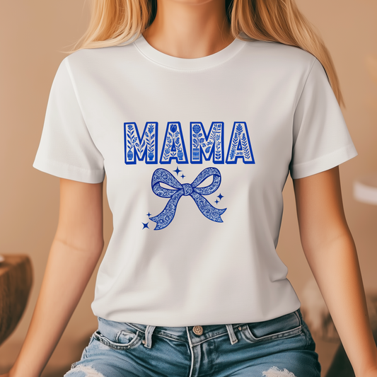 Chinoiserie MaMa Bow T-Shirt