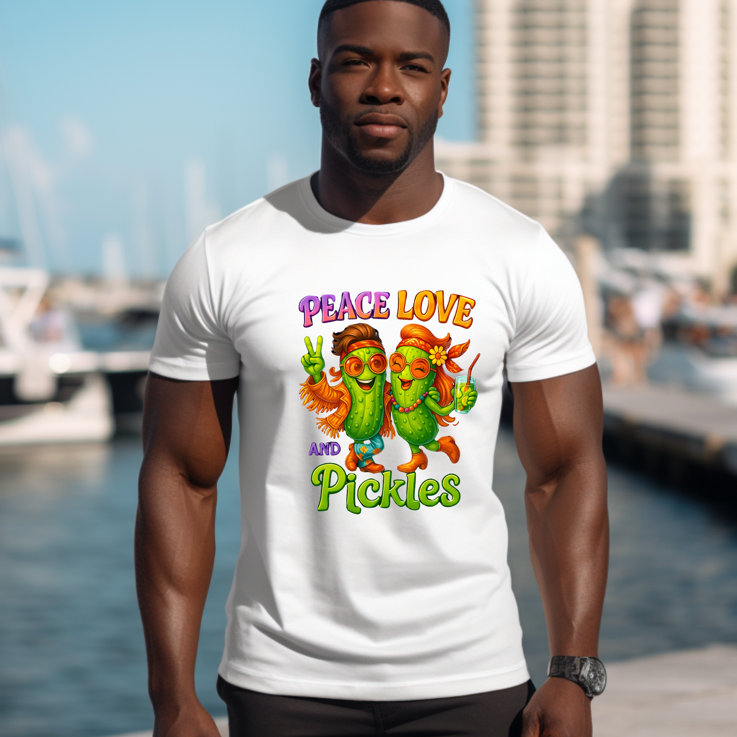 Peace Love Pickles T-Shirt