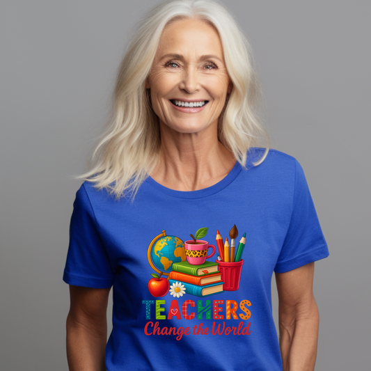 Teachers Change The World T-Shirt